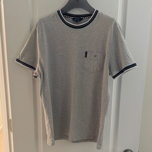Ben Sherman Gray Short Sleeve Tee with Pocket